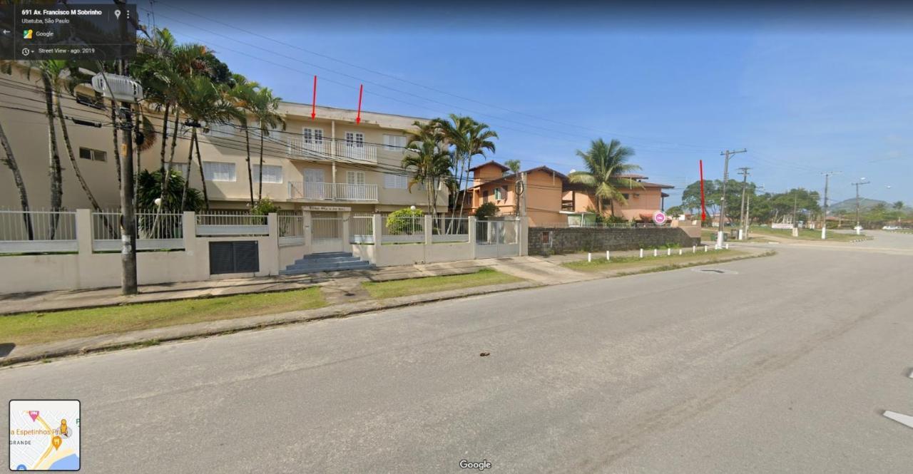Lindo Ape 1 Min A Pe Da Areia Da Grande-o Perto! Com Varanda * Ubatuba